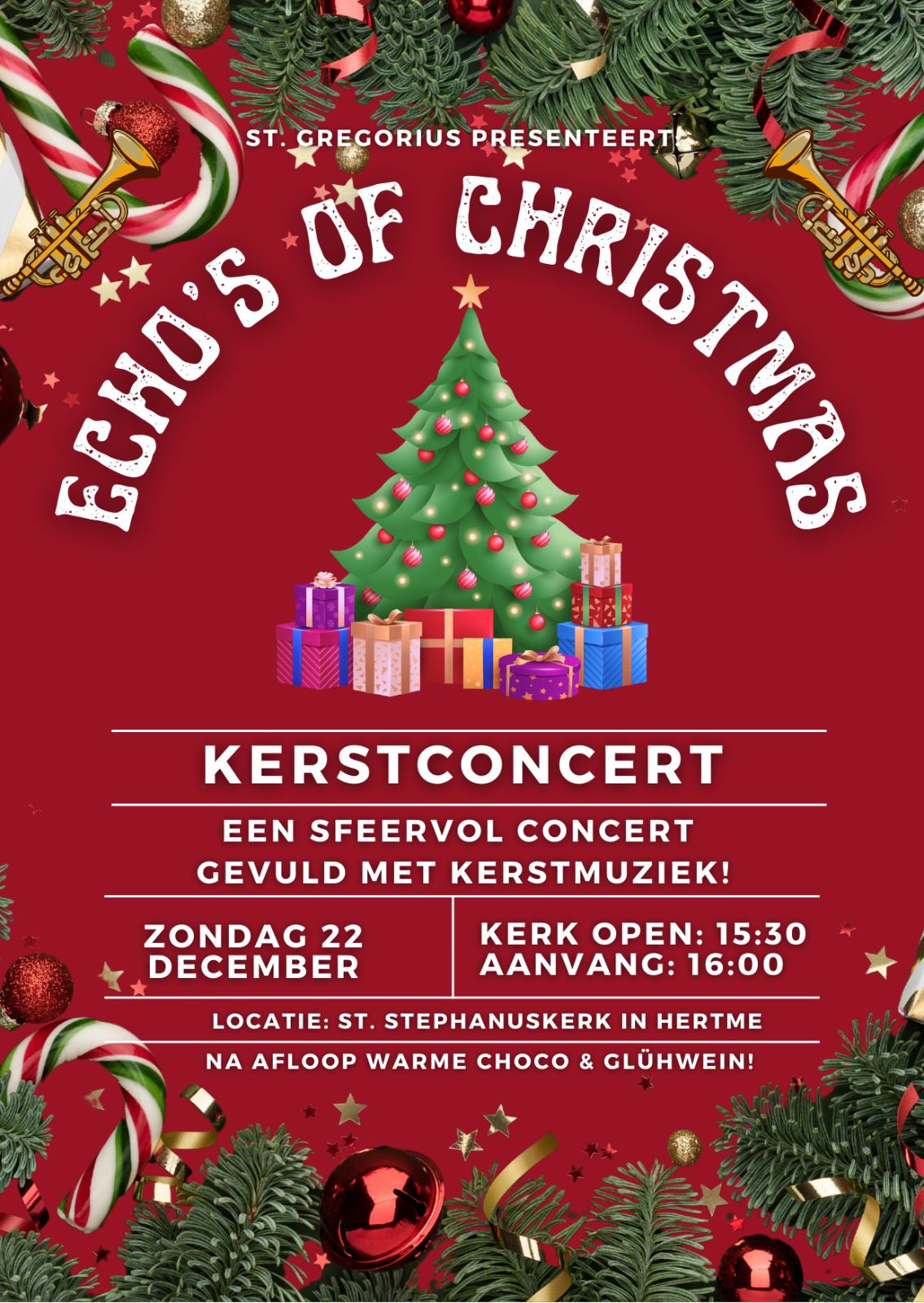 Kerstconcert ‘Echo’s of Christmas’